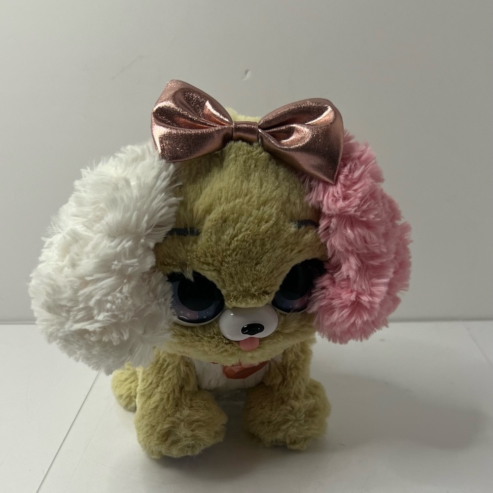 Present Pets Princess Fancy Puppy Interactive Plush Toy Sounds & Actions, Tested